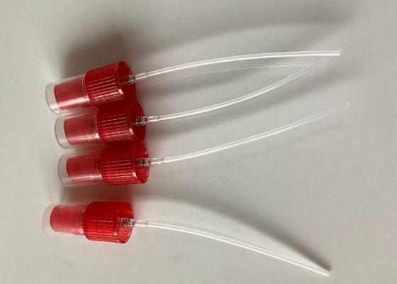 ポンプ10mlプラスチック ポンプ スプレーのびんが付いている赤いプラスチック ローションのびん