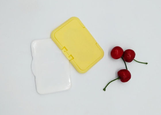 ポリプロピレンのぬれたワイプのふた非詰め替え式の65mmの赤ん坊はプラスチックふたを拭く