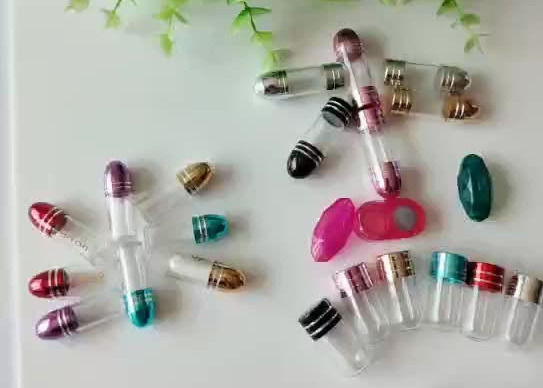 1g小さいプラスチック丸薬容器