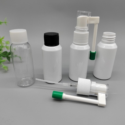 80ml容積のABSは抵抗力があるプラスチック スプレーのびんの化学薬品を空ける