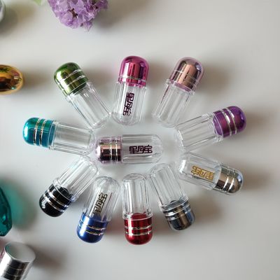 SGSの空のプラスチック薬瓶13mm 1つのカプセルの弾丸の形