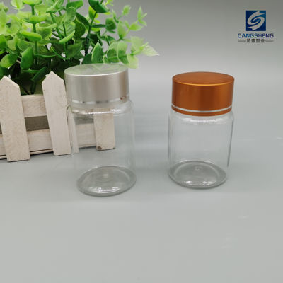 PSの空のプラスチック薬瓶10mlの円柱タブレットの容器