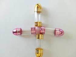 プラスチックまめの単一の丸薬容器3ml ISO9001の金属の帽子