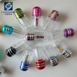 ISO9001小さいプラスチック丸薬容器2mlの単一のカプセル