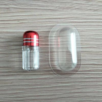 33mmの空のプラスチック丸薬カプセル