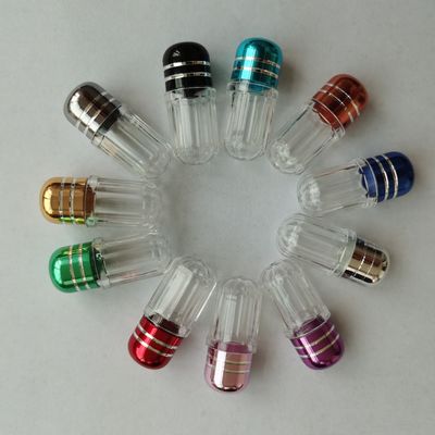 ODM 15mmの空のカプセルの貝はプラスチックまめによってびん詰めにする
