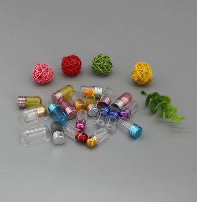15mmのプラスチック丸薬カプセル