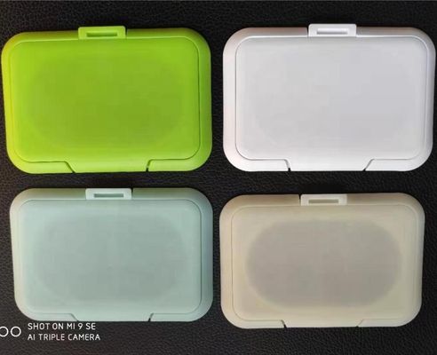 67mmの赤ん坊はプラスチックふたのポリプロピレンのぬれたティッシュ カバーを拭く