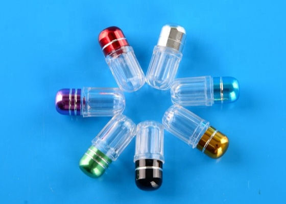 1gプラスチック カプセルは円形のポリスチレンの小型薬瓶をびん詰めにする
