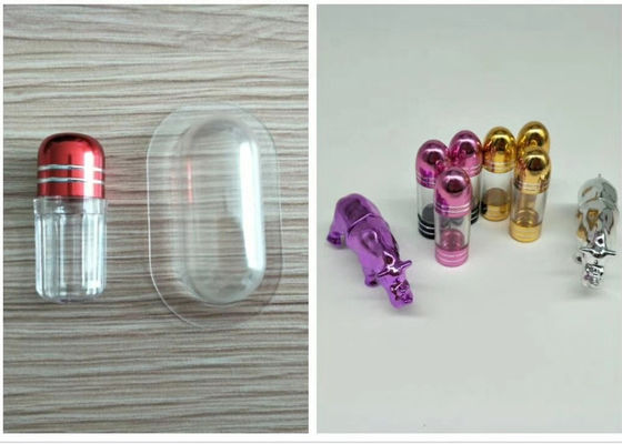 薬剤のプラスチック カプセルは12mm PSの小型丸薬箱をびん詰めにする