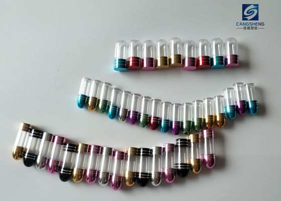 SGS 2gの空のプラスチック薬瓶の八角形の青いサイのカプセル