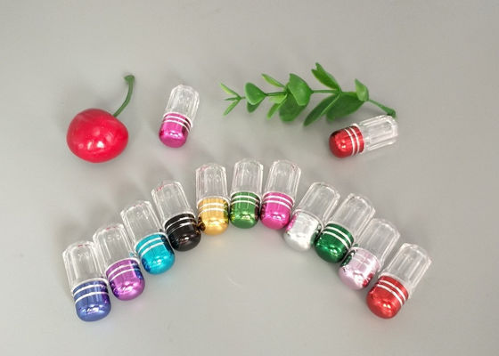 3ml PSの小さいプラスチック丸薬容器の弾丸の形のカプセルの包装のびん