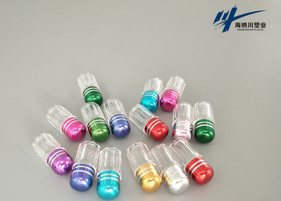 3ml PSの小さいプラスチック丸薬容器の弾丸の形のカプセルの包装のびん