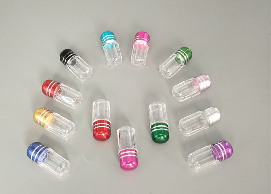 3ml PSの小さいプラスチック丸薬容器の弾丸の形のカプセルの包装のびん