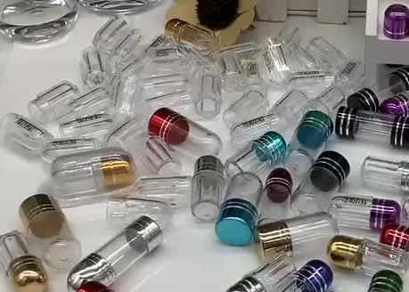 44mmの5gプラスチック カプセルのびんのプラスチック包装の弾丸の貝
