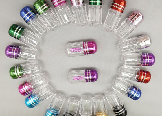 13mmの小さいプラスチック丸薬容器SGSの単一のカプセルの包装