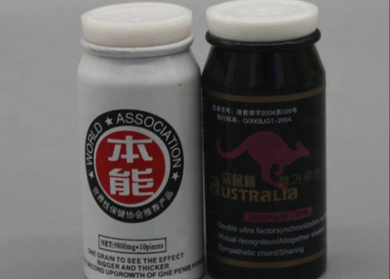 48mmの薬剤包装のびん20mlの円形の丸薬瓶