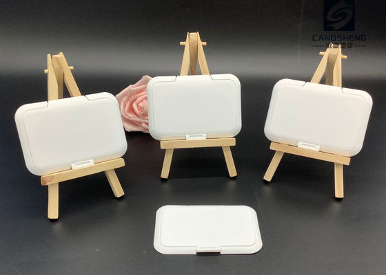 SGS PSの赤ん坊はプラスチックふた67mmの長方形の食品等級を拭く