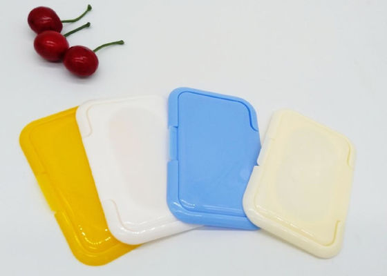 ISO9001ぬれたワイプはふた98mmのChildproofフリップ上の帽子をカバーする