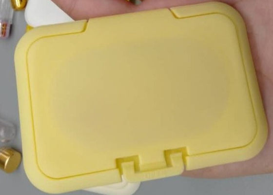 65mmのぬれたワイプのふた非詰め替え式ISO9001プラスチック フリップ上の帽子