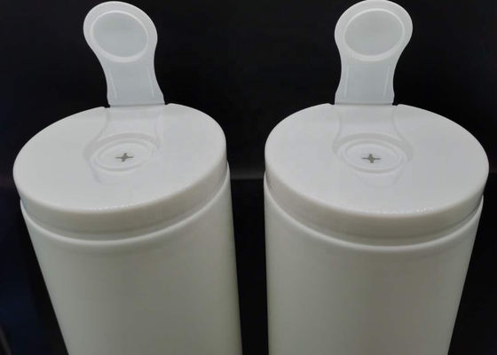 100pcs HDPEのぬれたワイプの小さなかんのEco友好的なアルコール ワイプのびん