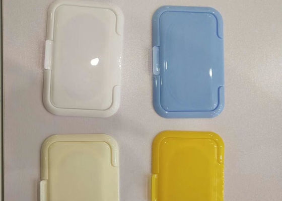 65mmのぬれたワイプのふた非詰め替え式ISO9001プラスチック フリップ上の帽子