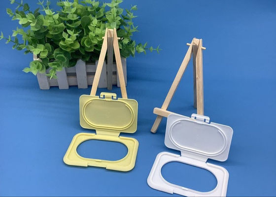 ISO9001ぬれたワイプはふた98mmのChildproofフリップ上の帽子をカバーする