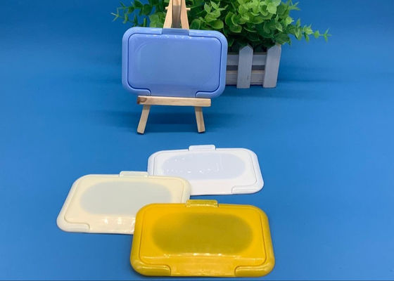 ISO9001ぬれたワイプはふた98mmのChildproofフリップ上の帽子をカバーする