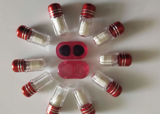 SGSの空のプラスチック薬瓶13mm 1つのカプセルの弾丸の形