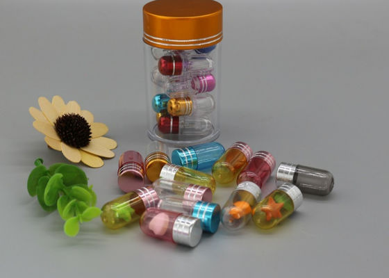 15mmのプラスチック丸薬カプセル